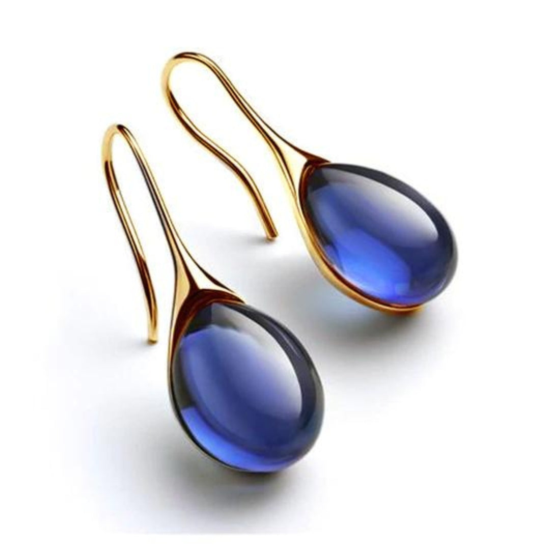 Elegant Crystal Drop Earrings