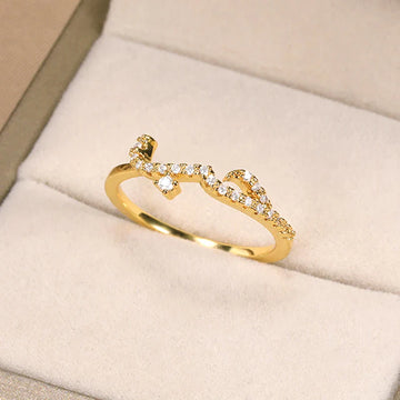 Luxury Zirconia Statement Ring